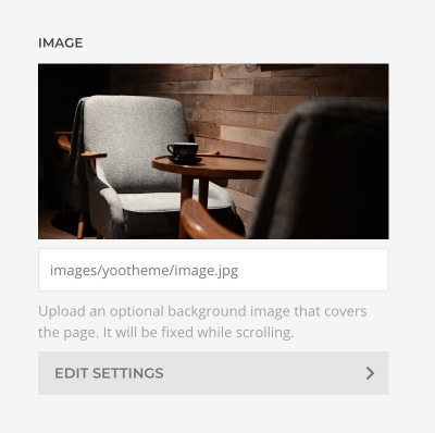 Layout setting boxed page