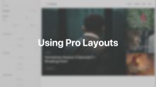 Pro Layouts Documentation Video for Joomla