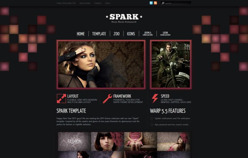 Spark WordPress Theme
