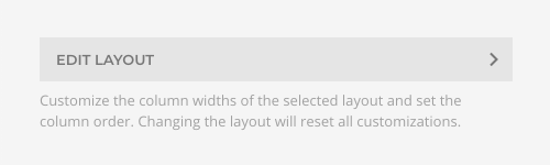 Edit layout