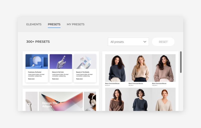 Element Preset Library