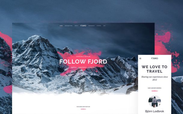 Fjord Theme for YOOtheme Pro