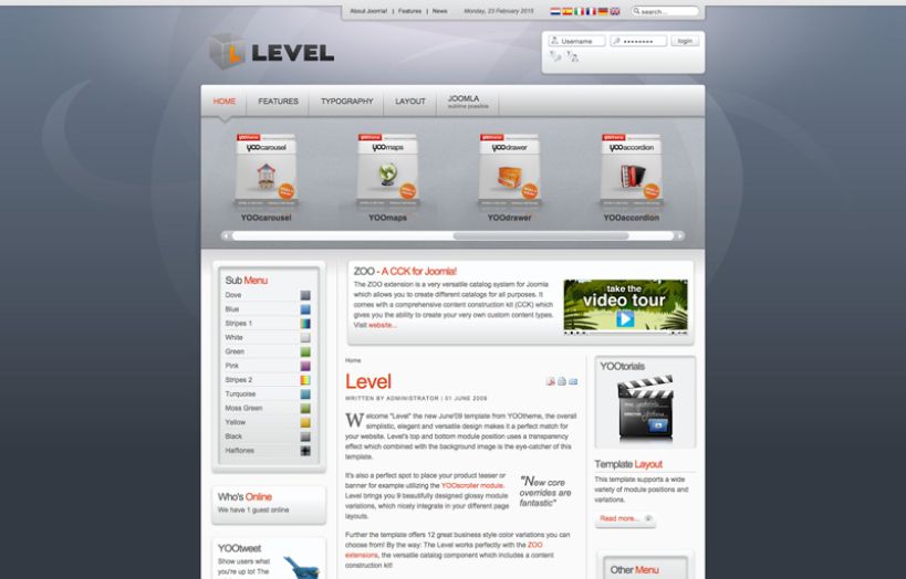 Level WordPress Theme