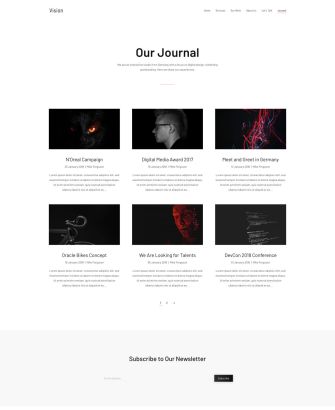 Vision Blog Layout