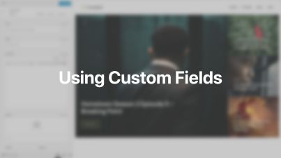 Custom Fields Documentation Video for WordPress
