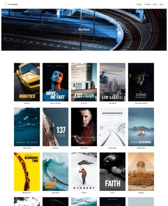 Movie Category Layout