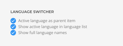 Language switcher