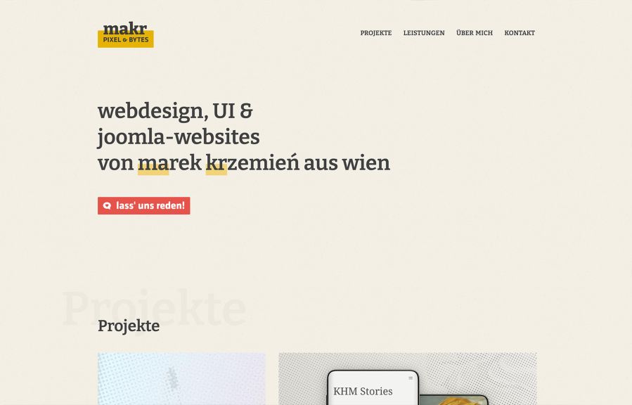makr – Pixel und Bytes Work Example