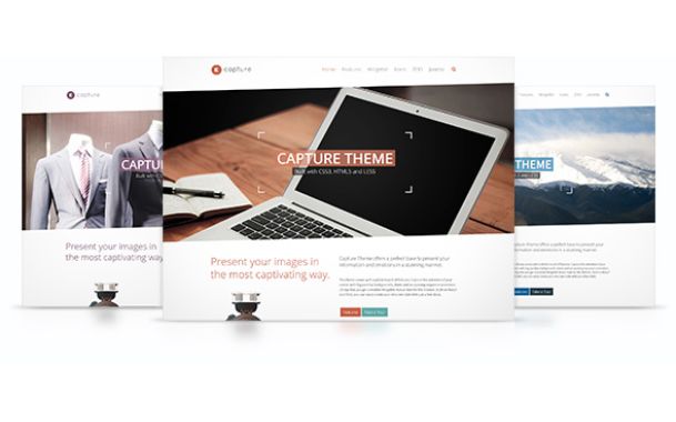 Capture Theme – October 2013 YOOtheme club theme