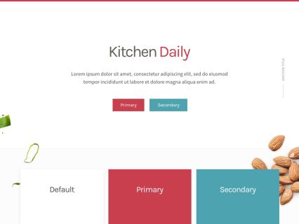 Kitchen Daily Joomla Template Default Style