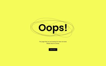 Line Gallery WordPress theme Error 404 Layout