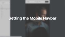 Mobile Navbar Documentation Video for WordPress