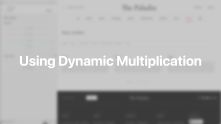 Dynamic Multiplication Documentation Video for WordPress
