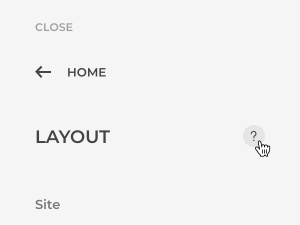 YOOtheme Help button