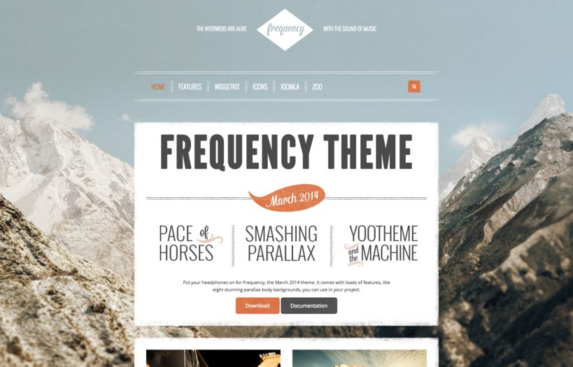 Frequency WordPress Theme