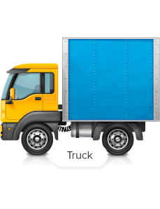 Truck Blue Icon