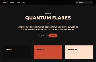 Dark Orange Style
