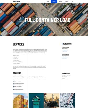 Full Container Load Layout