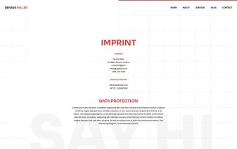 Imprint Layout