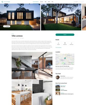 Accommodation Post Layout