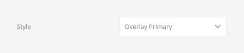 Overlay style