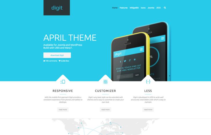 Digit WordPress Theme