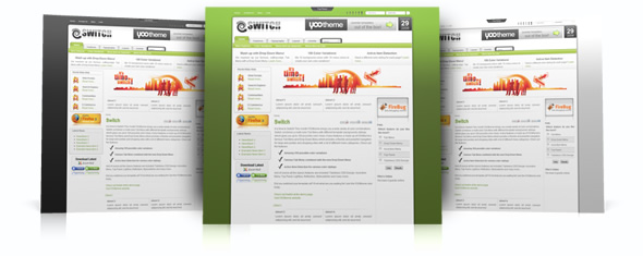 Switch template – July 07 YOOtheme club template