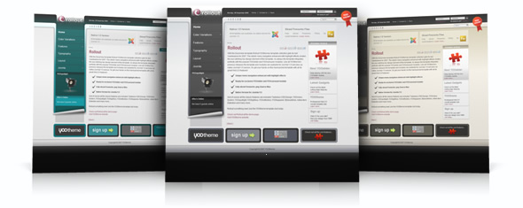 Rollout template – December 07 YOOtheme club template
