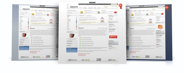 Beyond template – January 08 YOOtheme club template