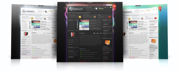 Ambient template – April 08 YOOtheme club template