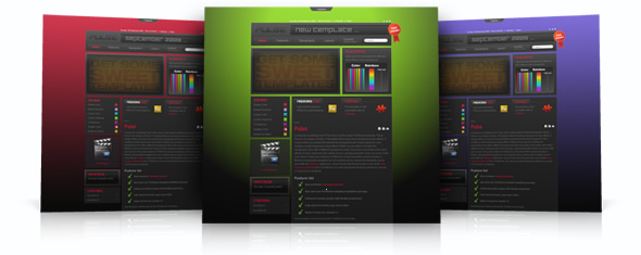 Pulse template – September 08 YOOtheme club template