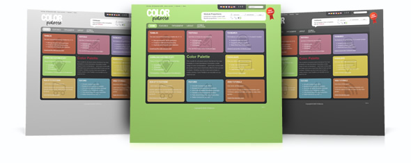 Color Palette template – November 08 YOOtheme club template