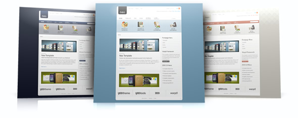 Neo template – August 2010 YOOtheme club template