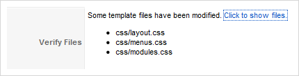 File verification