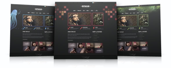Spark template – January 2011 YOOtheme club template