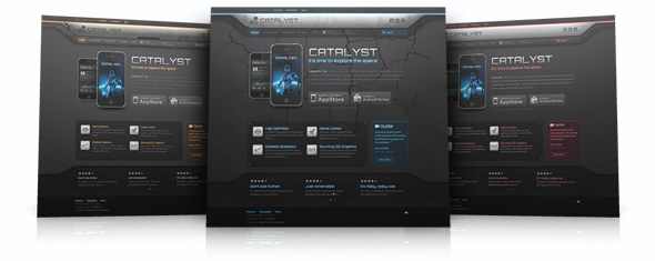 Catalyst Theme – December 2011 YOOtheme club theme