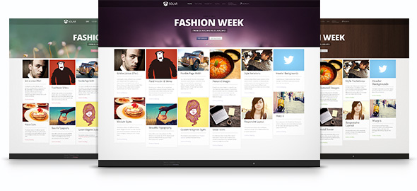 Solar Theme – April 2013 YOOtheme club theme