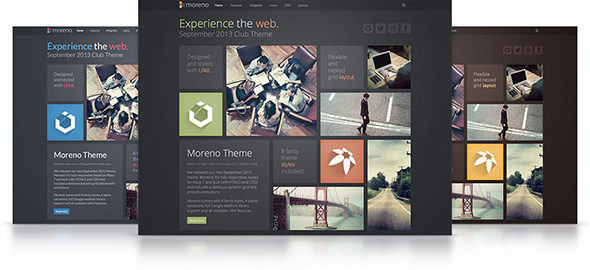 Moreno Theme – September 2013 YOOtheme club theme