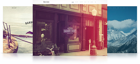 Moustache Theme – December 2013 YOOtheme club theme