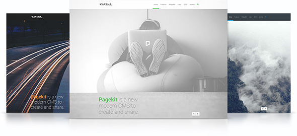 Katana Theme – October 2014 YOOtheme club theme
