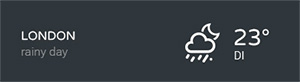 Weather Shortcode