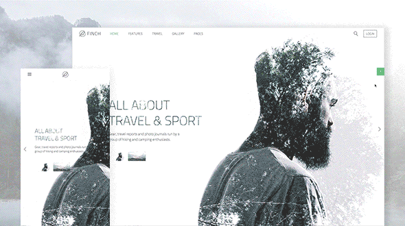 Finch Theme – November 2015 YOOtheme club theme