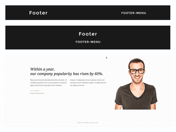 Avanti Footer