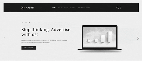 Avanti Slideshow Widget