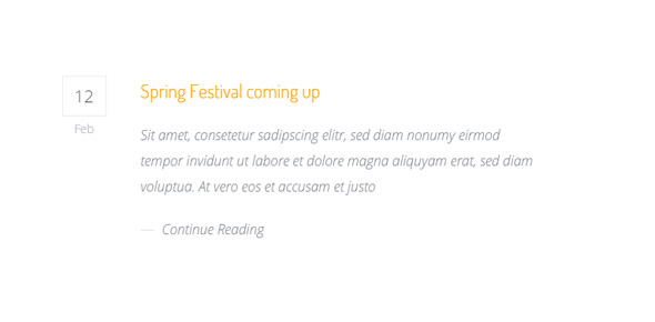 Joy Blog Layout
