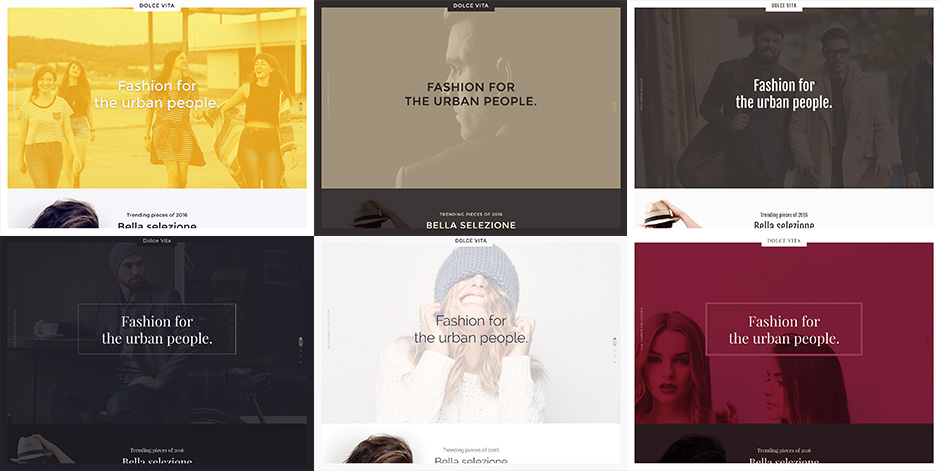 Dolce Vita Theme Styles