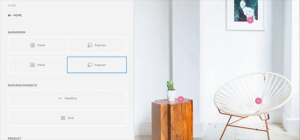 Popover element