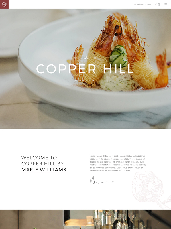 Copper Hill White Red