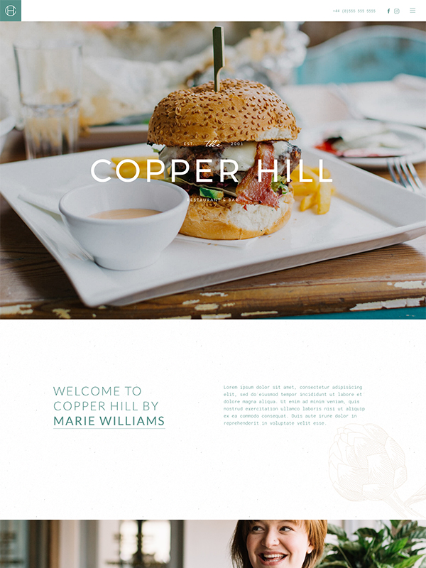 Copper Hill White Turquoise