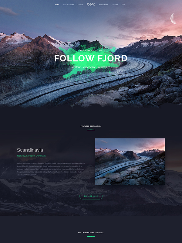 Fjord Dark Green